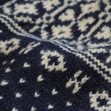 画像6: OLD UNKNOWN BRAND WOOL KNIT NORDIC CARDIGAN (6)