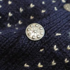 画像7: OLD UNKNOWN BRAND WOOL KNIT NORDIC CARDIGAN (7)