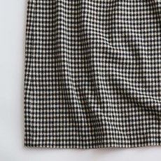 画像4: 〜70's UNKNOWN BRAND WOOL CHECK MAXI SKIRT (4)