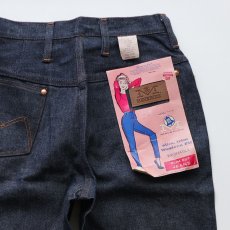 画像7: 60's BLUE BELL "MAVERICK" COTTON DENIM WOMEN'S SLIM CUT PANTS "DEADSTOCK" 【SIZE : W26 x L30.5 程度】 (7)