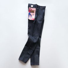 画像3: 60's BLUE BELL "MAVERICK" COTTON DENIM WOMEN'S SLIM CUT PANTS "DEADSTOCK" 【SIZE : W26 x L30.5 程度】 (3)