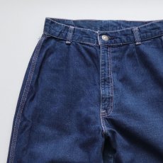 画像4: 70's LEVI'S COTTON Lt.Oz. DENIM WIDE FLARE PANTS (4)