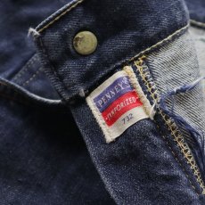 画像10: 〜60's PENNEY'S "FOREMOST" VAT-DYED DENIM 5-POCKET PANTS 【SIZE : W28 x L32 程度】 (10)