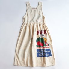 画像2: OLD SACKS ROUTE 1 COTTON FEED SACK DRESS (2)