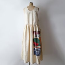 画像11: OLD SACKS ROUTE 1 COTTON FEED SACK DRESS (11)