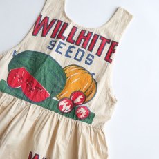 画像3: OLD SACKS ROUTE 1 COTTON FEED SACK DRESS (3)