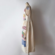 画像10: OLD SACKS ROUTE 1 COTTON FEED SACK DRESS (10)