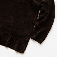 画像4: 〜90's CLASSIQUES ENTIER RAYON ACRYLIC VELOUR KNIT V NECK TOP (4)