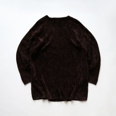 画像2: 〜90's CLASSIQUES ENTIER RAYON ACRYLIC VELOUR KNIT V NECK TOP (2)