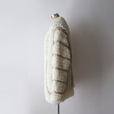 画像10: 80's SIDEFFECTS ACRYLIC HANDCROCHET KNIT DESIGN COAT (10)