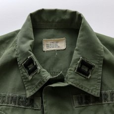 画像8: 60's US ARMY RIP-STOP COTTON POPLIN JUNGLE FATIGUE JACKET "4th MODEL"【SIZE : X-SMALL - SHORT】 (8)