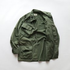 画像2: 60's US ARMY RIP-STOP COTTON POPLIN JUNGLE FATIGUE JACKET "4th MODEL"【SIZE : X-SMALL - SHORT】 (2)