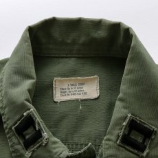 画像12: 60's US ARMY RIP-STOP COTTON POPLIN JUNGLE FATIGUE JACKET "4th MODEL"【SIZE : X-SMALL - SHORT】 (12)