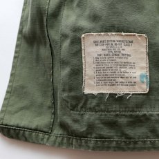 画像13: 60's US ARMY RIP-STOP COTTON POPLIN JUNGLE FATIGUE JACKET "4th MODEL"【SIZE : X-SMALL - SHORT】 (13)