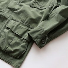 画像9: 60's US ARMY RIP-STOP COTTON POPLIN JUNGLE FATIGUE JACKET "4th MODEL"【SIZE : X-SMALL - SHORT】 (9)