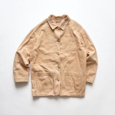 画像1: 90's Liz claiborne COTTON WIDE WALE CORDUROY CHORE JACKET (1)