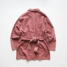 画像3: UNKNOWN BRAND COTTON WIDE WALE CORDUROY HALF COAT (3)