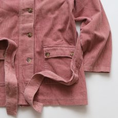 画像5: UNKNOWN BRAND COTTON WIDE WALE CORDUROY HALF COAT (5)