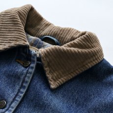 画像10: 〜90's BRAETAN COTTON DENIM CHECK FLANNEL LINING TRUCKER JACKET (10)