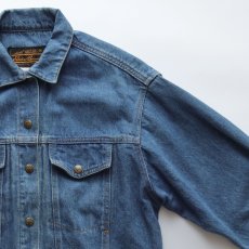 画像3: 80's Eddie Bauer COTTON DENIM TRUCKER JACKET (3)