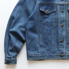 画像4: 80's Eddie Bauer COTTON DENIM TRUCKER JACKET (4)