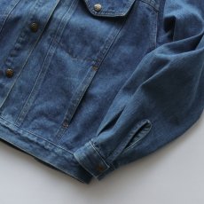 画像7: 80's Eddie Bauer COTTON DENIM TRUCKER JACKET (7)