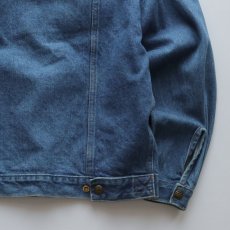 画像6: 80's Eddie Bauer COTTON DENIM TRUCKER JACKET (6)