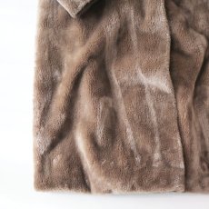 画像12: 〜60's UNKNOWN BRAND FAKE FUR SHAWL COLLAR COAT (12)