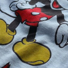 画像8: 70's WALT DISNEY DISTRIBUTING CO. COTTON W-PRINT S/S TEE "MICKEY MOUSE" (8)