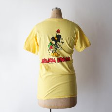 画像13: 70's-80's Walt Disney CHARACTER COTTON W-PRINT S/S TEE "MINNIE MOUSE" (13)