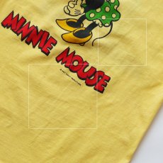 画像8: 70's-80's Walt Disney CHARACTER COTTON W-PRINT S/S TEE "MINNIE MOUSE" (8)