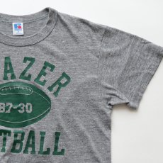 画像3: 80's RUSSELL  PRINT S/S CROPPED TEE "BLAZER FOOTBALL" (3)