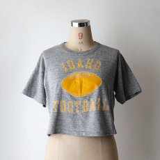 画像7: 70's RUSSELL  PRINT S/S CROPPED TEE "IDAHO FOOTBALL" (7)