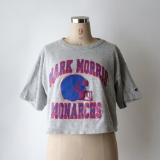 画像7: 80's Champion COTTON RAYON PRINT S/S CROPPED TEE "MARK MORRIS MONARCHS" (7)