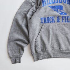 画像4: 80's UNKNOWN BRAND PRINT SWEAT PULLOVER PARKA "HILLSBORO TRACK & FIELD" (4)