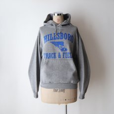 画像7: 80's UNKNOWN BRAND PRINT SWEAT PULLOVER PARKA "HILLSBORO TRACK & FIELD" (7)