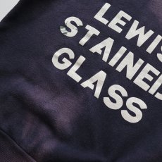 画像5: 60's UNKNOWN BRAND COTTON W-PRINT CREW NECK SWEAT "LEWIS STAINED GLASS" (5)