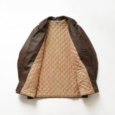 画像2: 60's Fingerhut FAKE LEATHER QUILTED LINING CAR COAT (2)