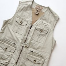 画像4: L.L. Bean COTTON Lt.CANVAS PHOTGRAPHER VEST (4)