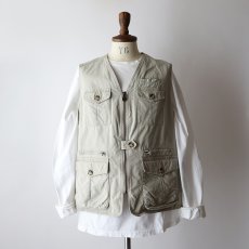 画像11: L.L. Bean COTTON Lt.CANVAS PHOTGRAPHER VEST (11)