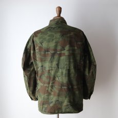 画像17: 〜70's SEARS "Ted Williams BRAND" COTTON DRILL LEAF CAMOUFLAGE HUNTING JACKET (17)