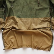 画像10: 〜70's SEARS "Ted Williams BRAND" COTTON DRILL LEAF CAMOUFLAGE HUNTING JACKET (10)