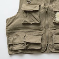 画像5: 90's BLACK SHEEP COTTON Lt. CANVAS FISHING VEST (5)