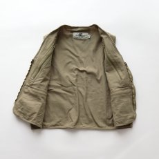 画像2: 90's BLACK SHEEP COTTON Lt. CANVAS FISHING VEST (2)