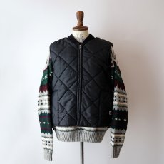 画像12: 90's BIG SMITH NYLON QUILTING ZIP VEST (12)