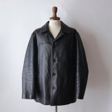 画像12: 90's J.CREW LEATHER WOOL LINING CAR COAT (12)