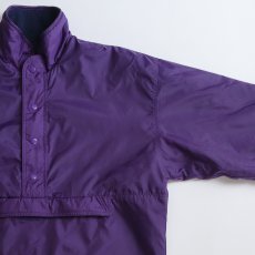 画像5: 90's GAP "ARCTIC LIGHT FLEECE" NYLON x FLEECE "GLISSADE style" REVERSIBLE PULLOVER JACKET (5)