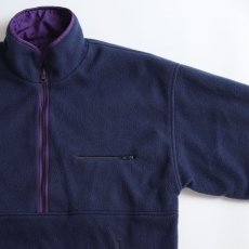 画像12: 90's GAP "ARCTIC LIGHT FLEECE" NYLON x FLEECE "GLISSADE style" REVERSIBLE PULLOVER JACKET (12)