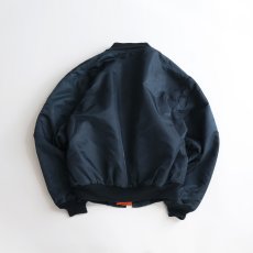 画像2: 80's SPIEWAK MA-1 style REVERSIBLE ZIP FLIGHT JACKET "MADE IN USA" (2)