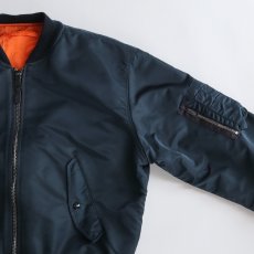 画像3: 80's SPIEWAK MA-1 style REVERSIBLE ZIP FLIGHT JACKET "MADE IN USA" (3)